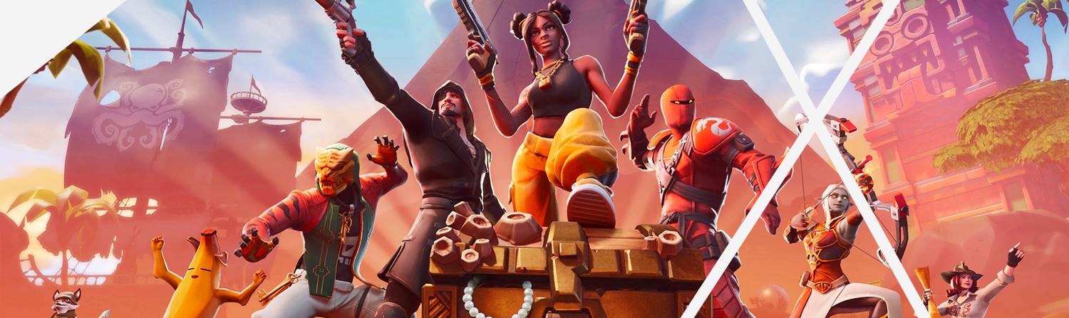 Um tesouro no Fortnite